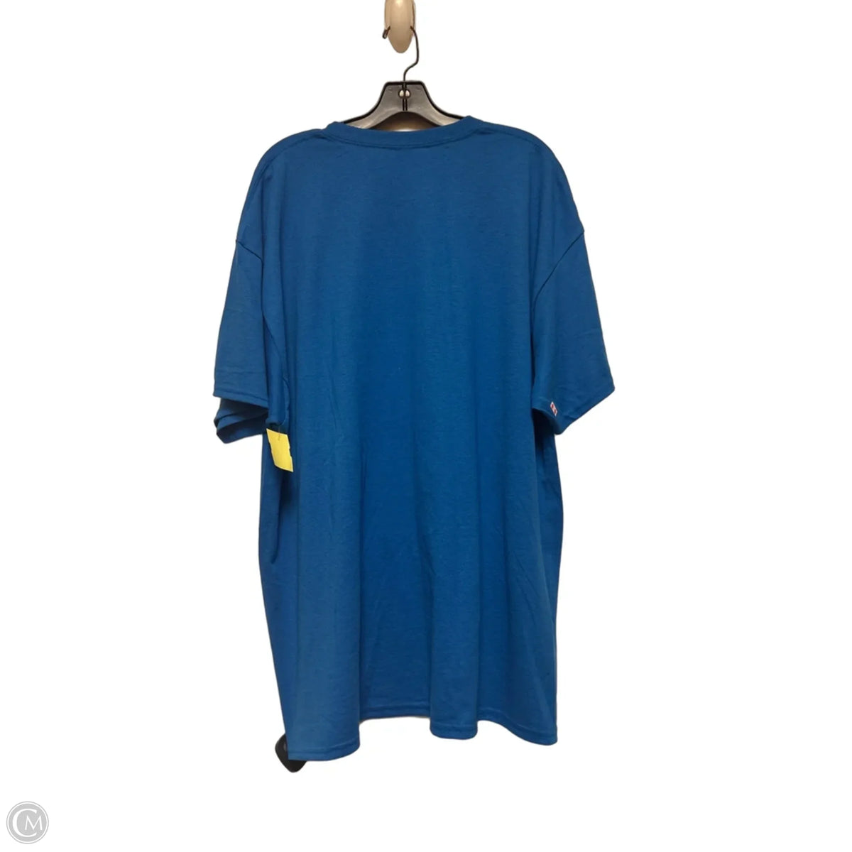 Top Short Sleeve Basic By Gildan In Blue & Orange, Size: 2x