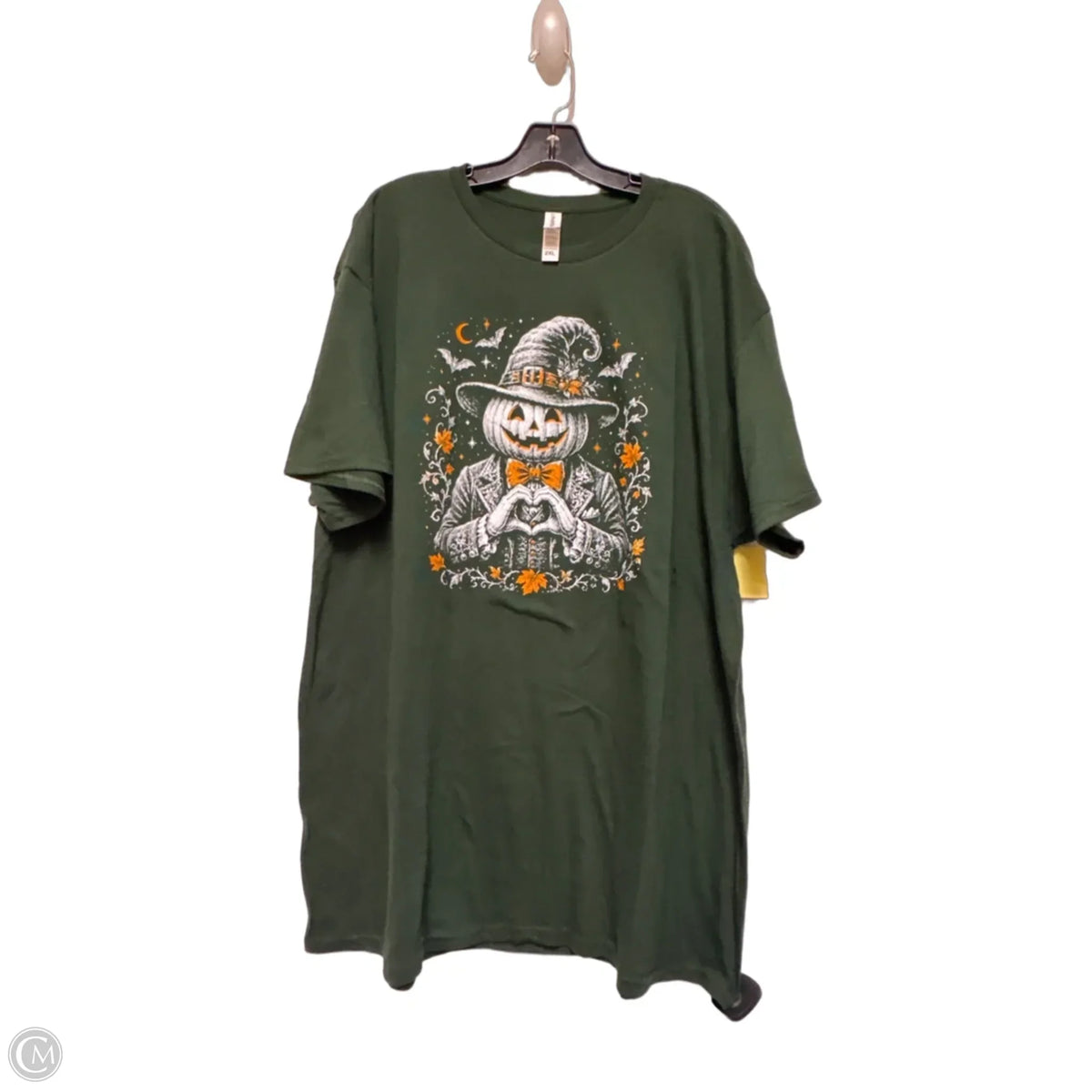 Top Short Sleeve Basic By Clothes Mentor In Green, Size: 2x