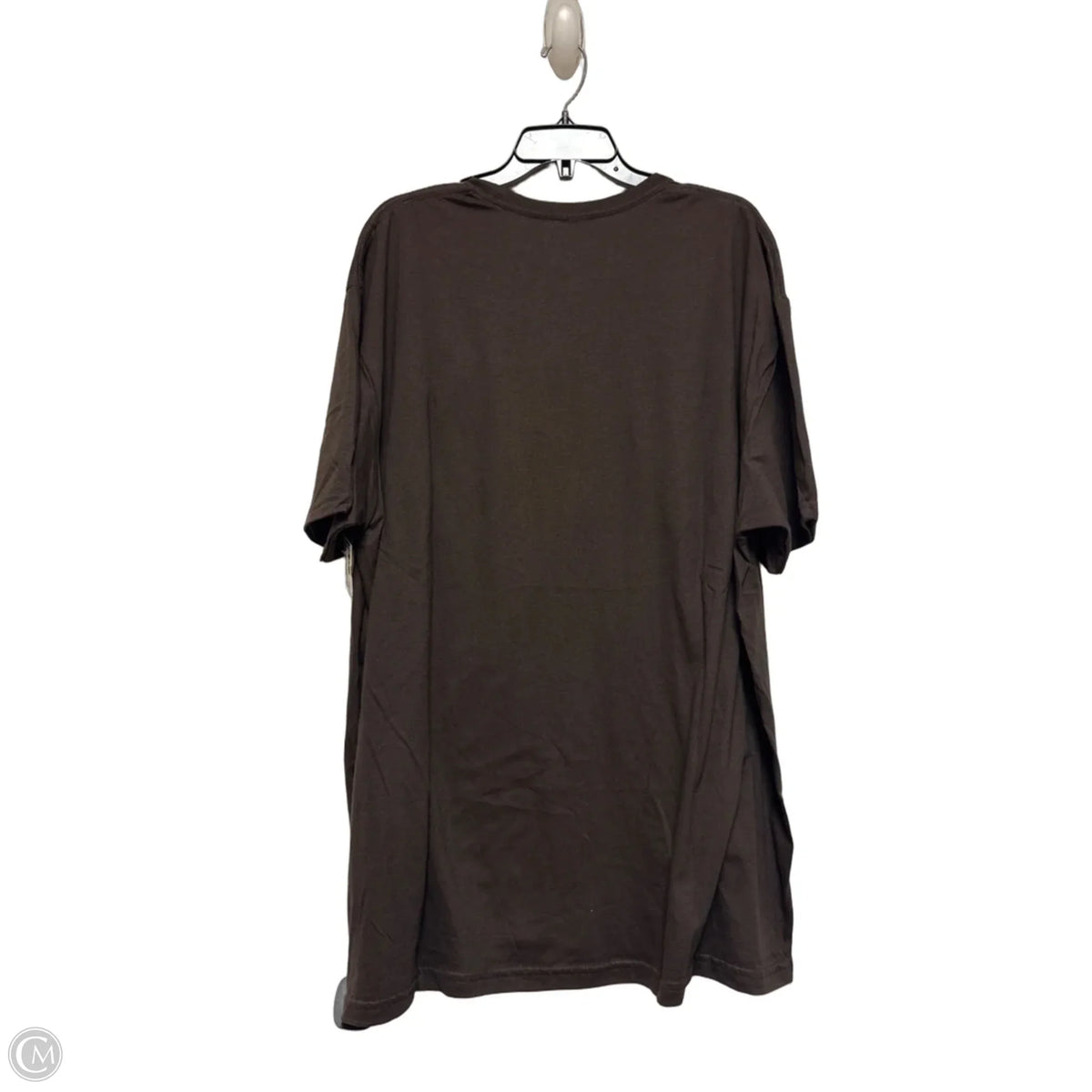 Top Short Sleeve Basic By Gildan In Brown, Size: 2x