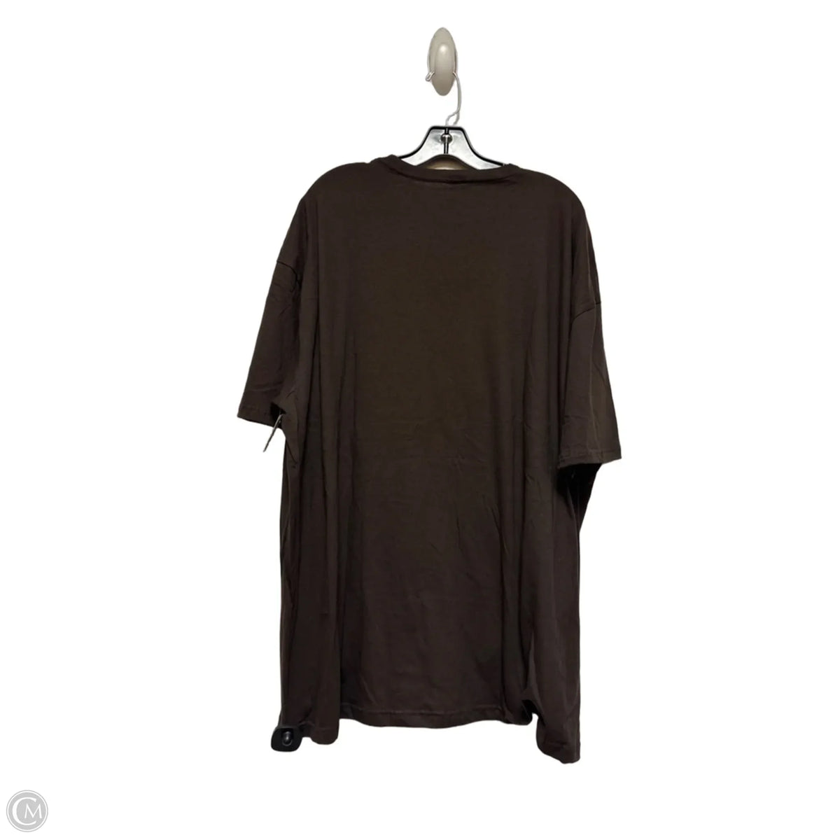 Top Short Sleeve Basic By Gildan In Brown & Orange, Size: 3x