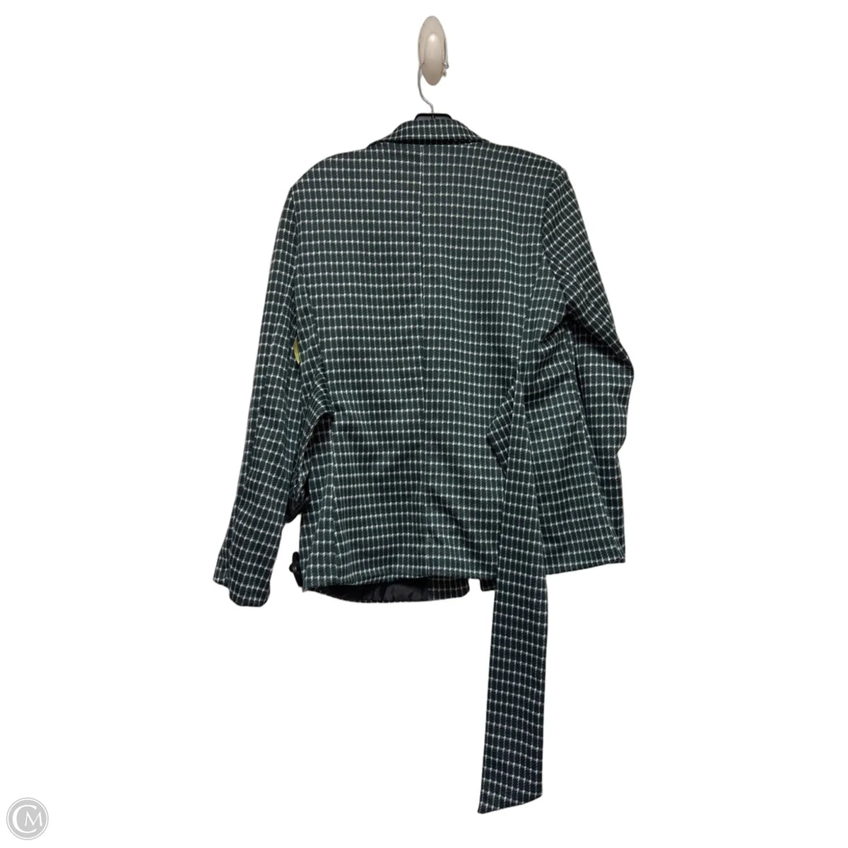 Blazer By Haute Monde In Plaid Pattern, Size: M