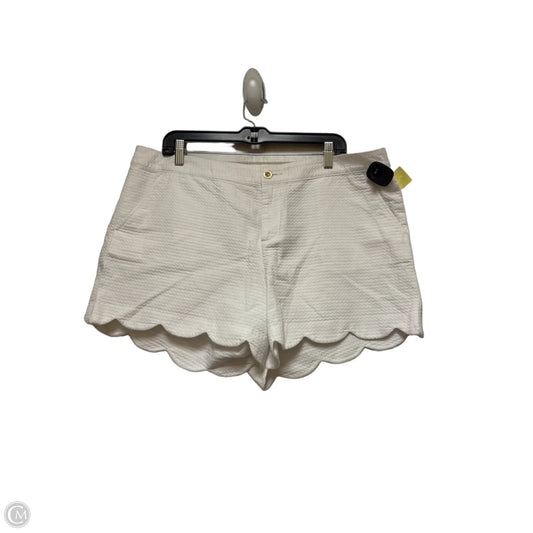 Shorts Designer By Lilly Pulitzer In White, Size: 16