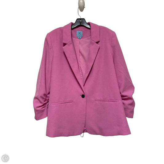 Blazer By Cece In Pink, Size: Xl
