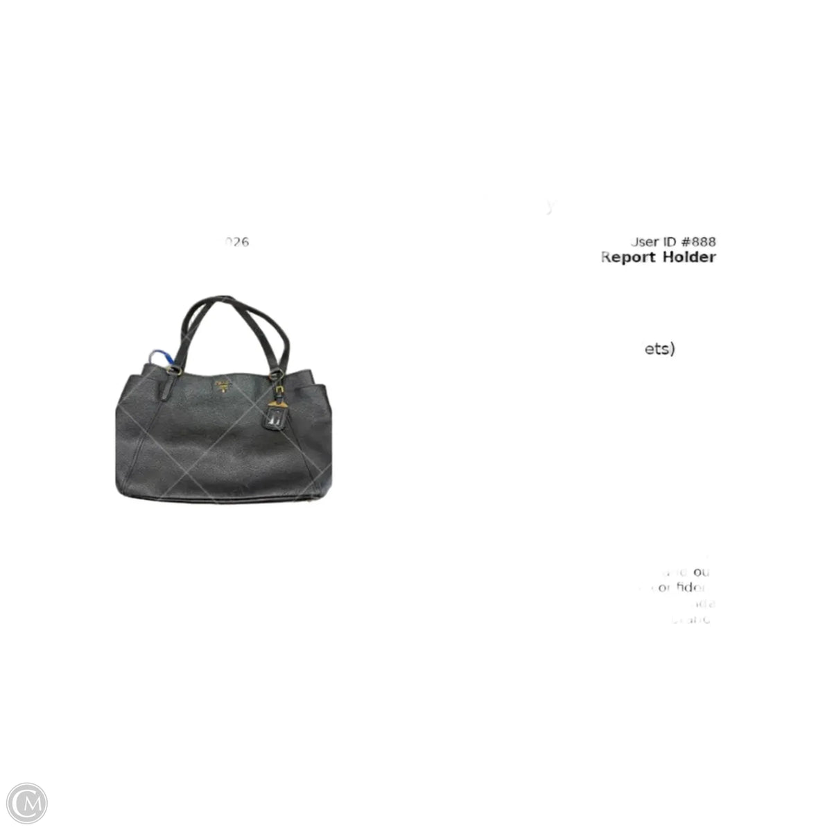 Handbag Luxury Designer By Prada, Size: Large