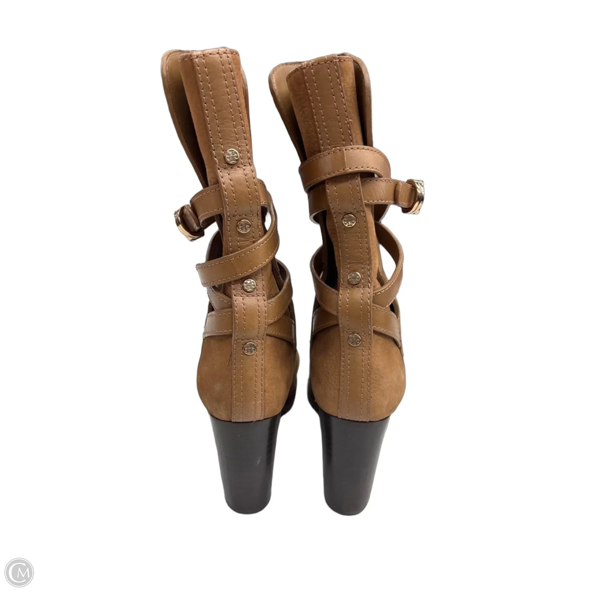 Boots Designer By Tory Burch In Tan, Size: 7