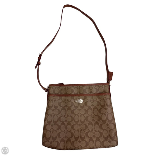 Crossbody Designer By Coach, Size: Medium