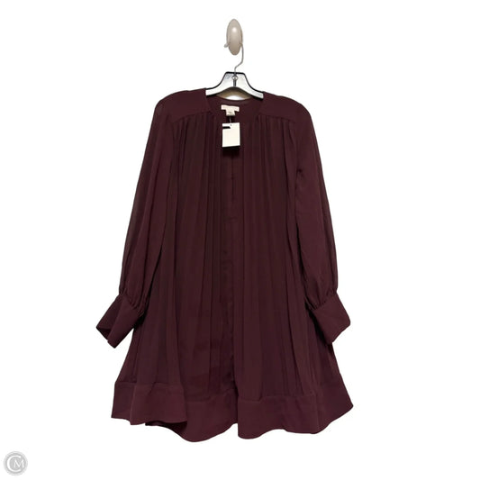 Dress Casual Short By H&m In Maroon, Size: S