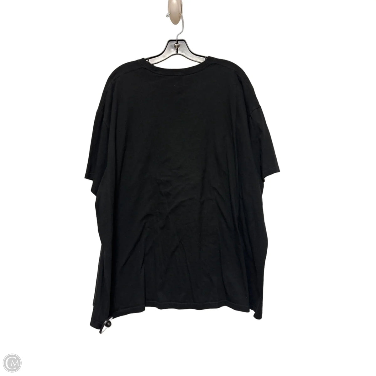 Top Short Sleeve Basic By Disney Store In Black, Size: 3x