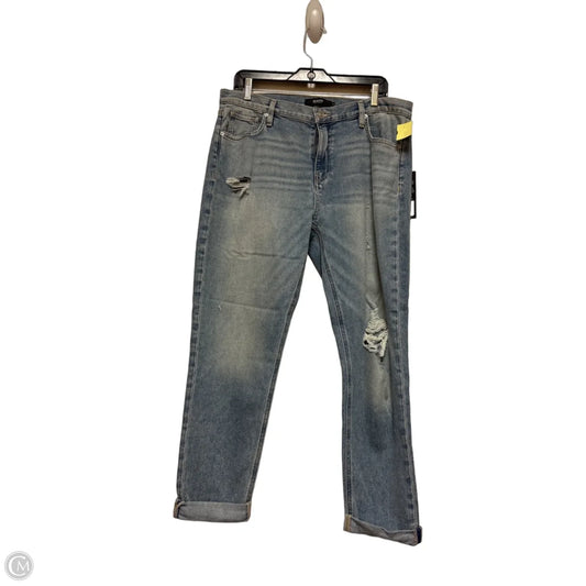 Jeans Straight By Hudson In Blue Denim, Size: 8