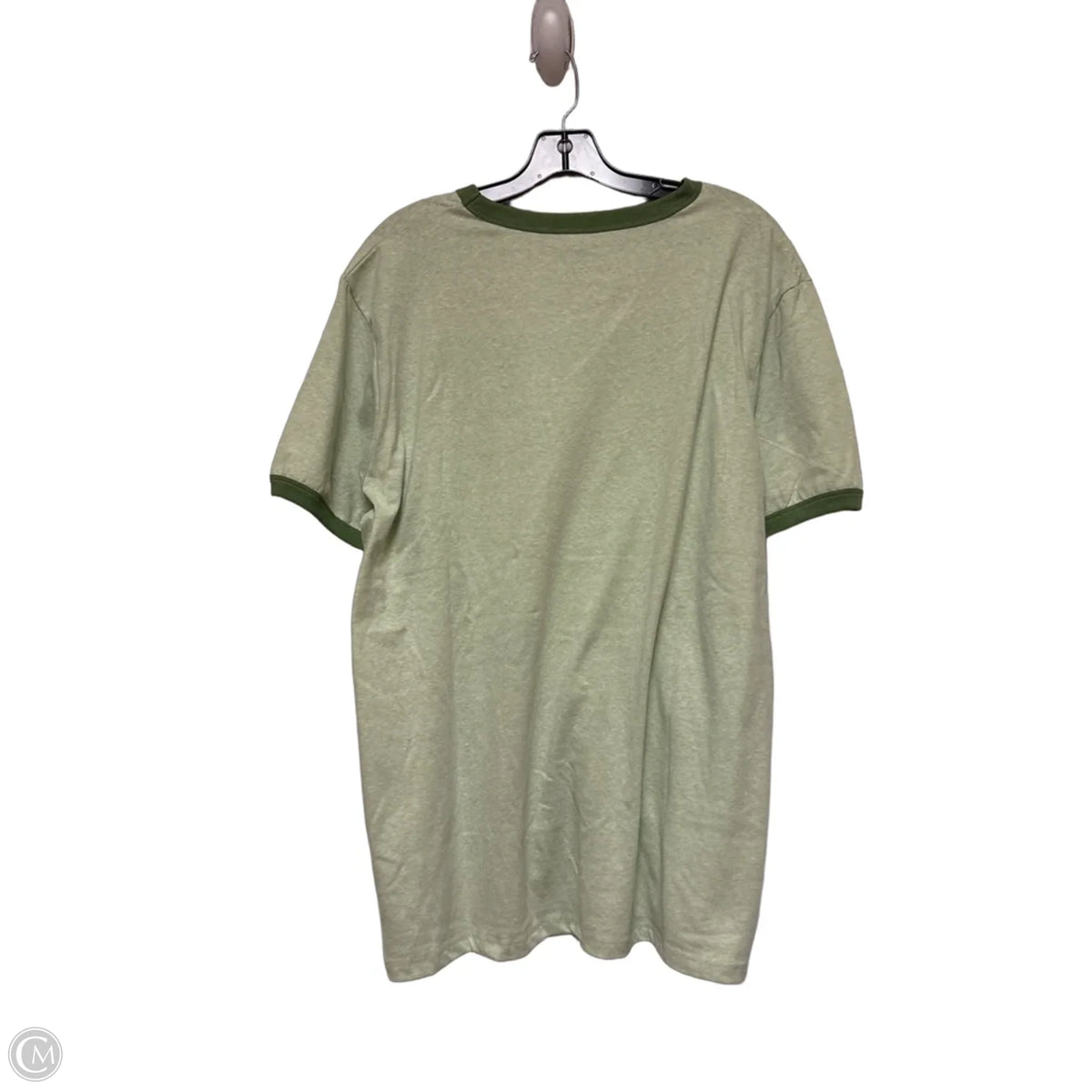 Top Short Sleeve Basic By Disney Store In Green, Size: L