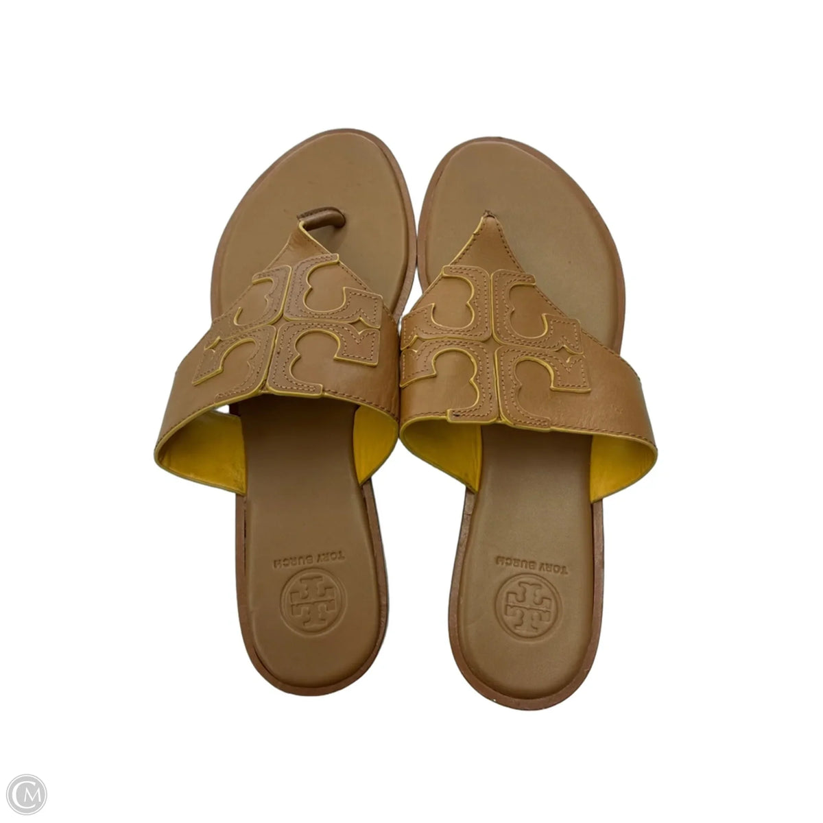Sandals Designer By Tory Burch In Brown, Size: 9