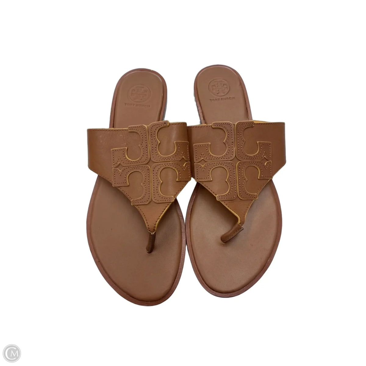 Sandals Designer By Tory Burch In Brown, Size: 9