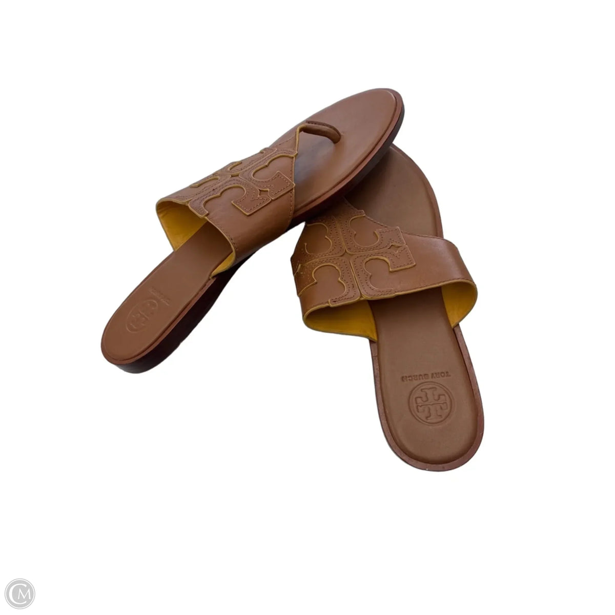 Sandals Designer By Tory Burch In Brown, Size: 9