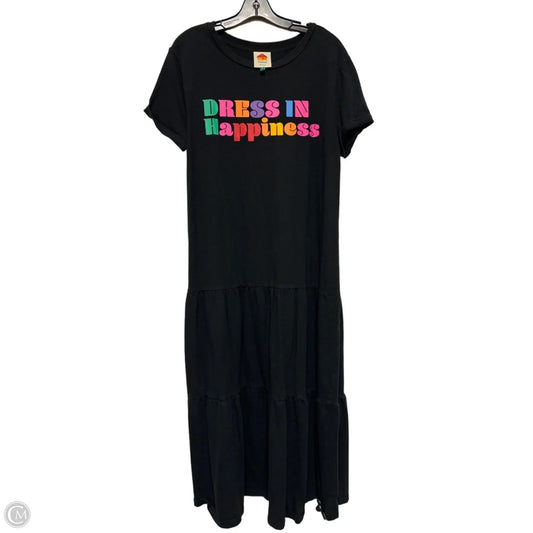 Dress Designer By Farm Rio In Black, Size: S