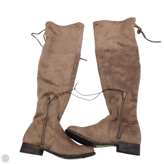 Boots Knee Flats By A New Day In Brown, Size: 7