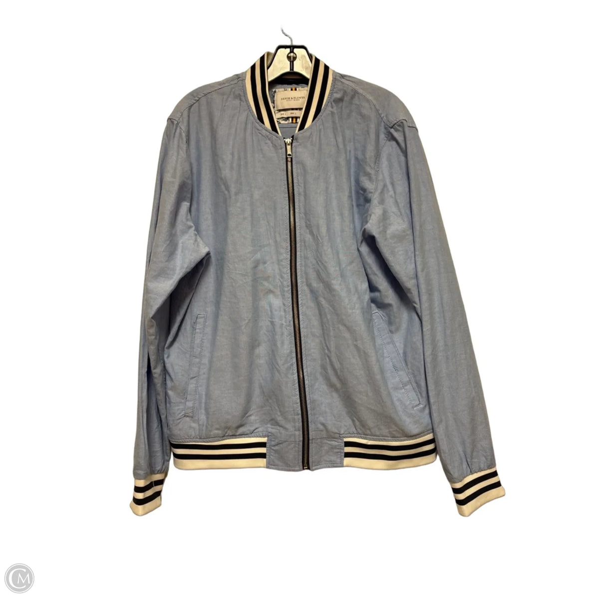 Jacket Other By Clothes Mentor In Blue, Size: L