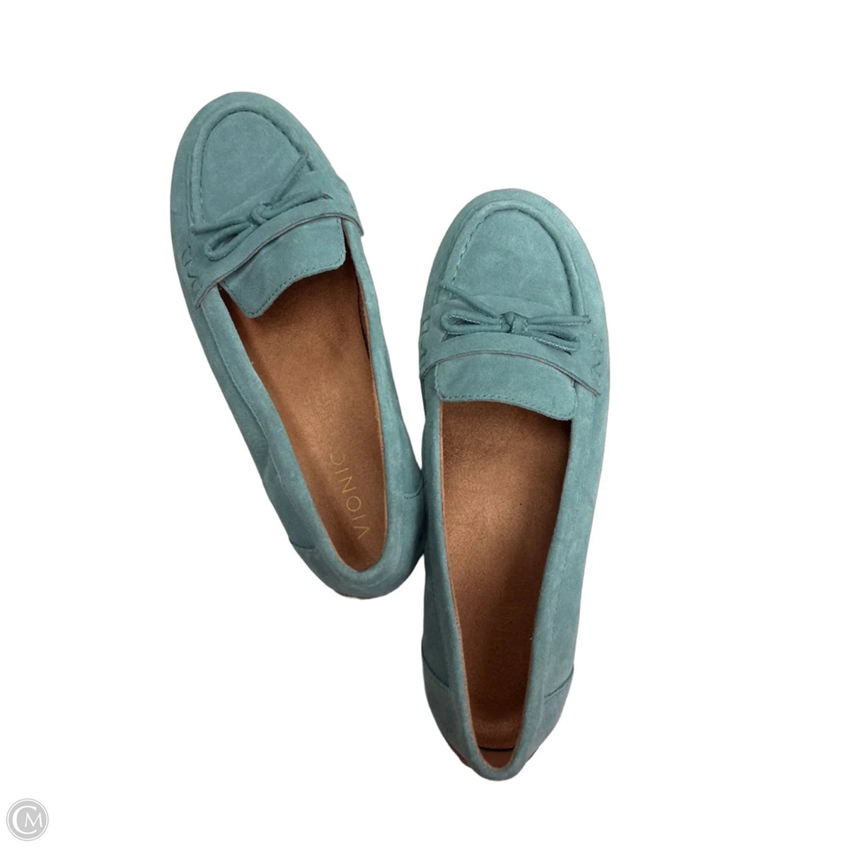 Shoes Flats By Vionic In Teal, Size: 9