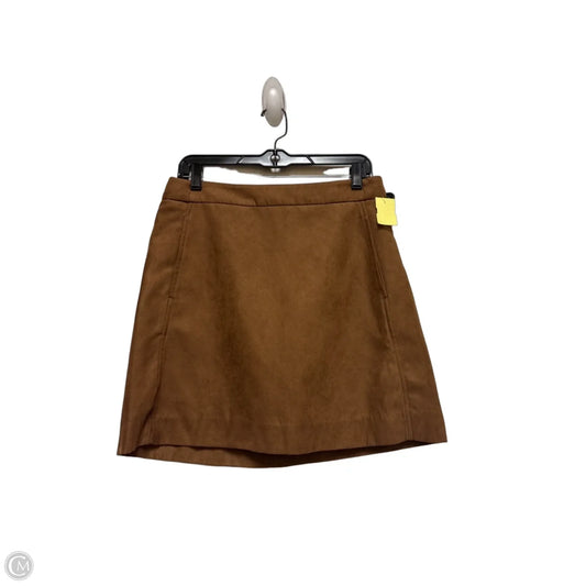 Skirt Mini & Short By J. Crew In Brown, Size: 8