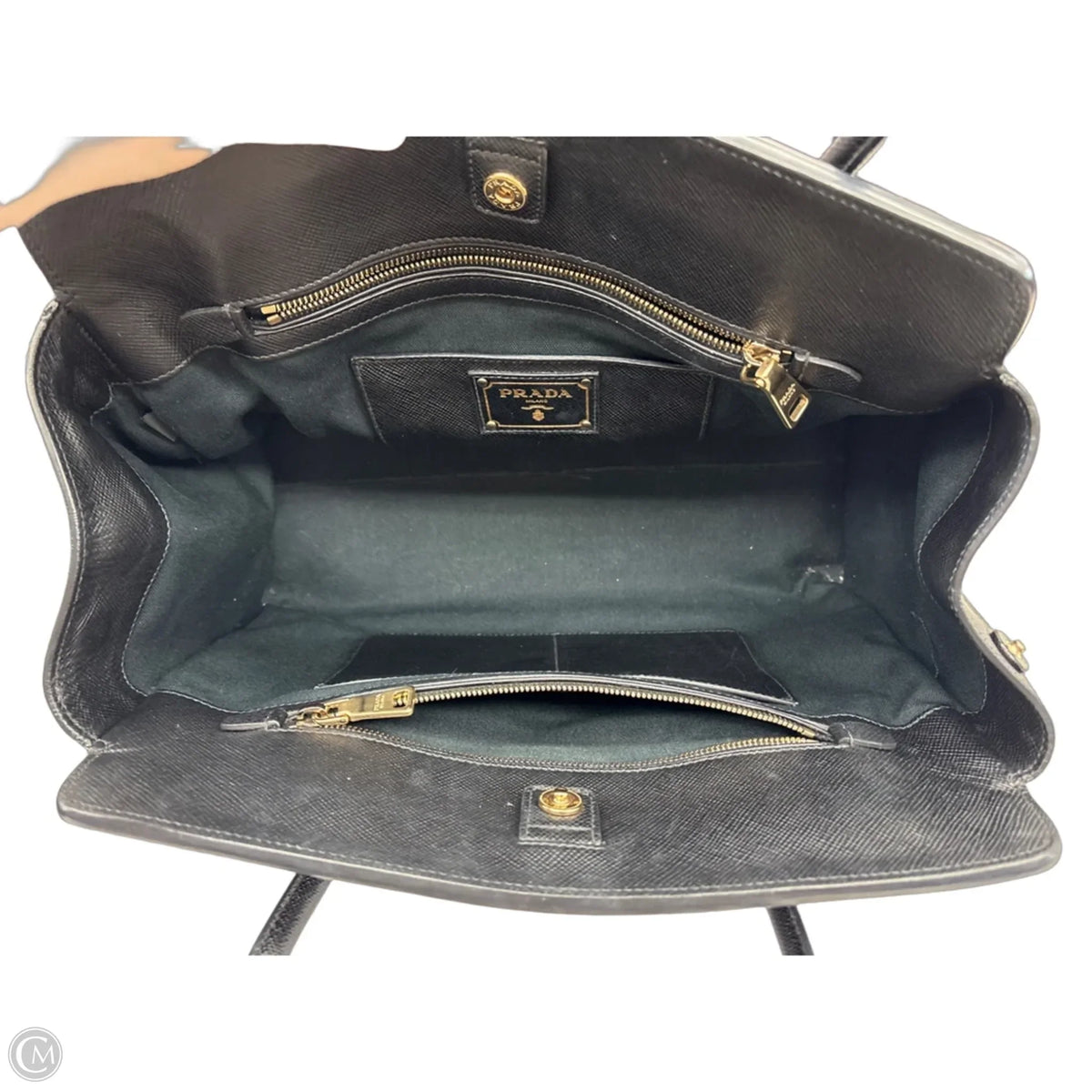 Handbag Luxury Designer By Prada, Size: Large