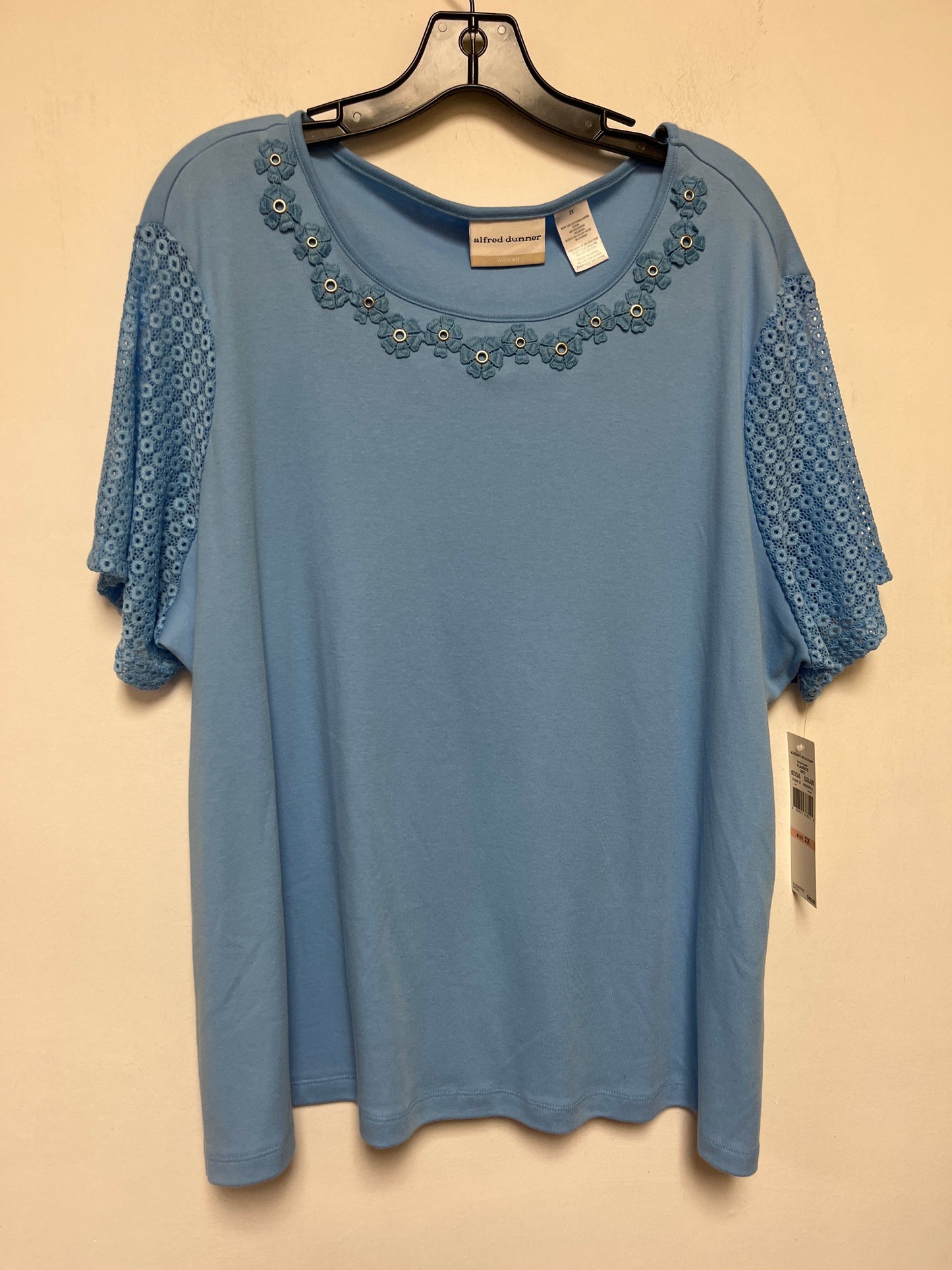 Top Short Sleeve Basic By Alfred Dunner  Size: 2x