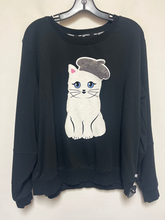 Top Long Sleeve By Karl Lagerfeld  Size: L