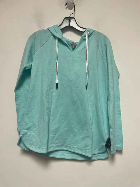 Athletic Top Long Sleeve Hoodie By Talbots  Size: Petite   S