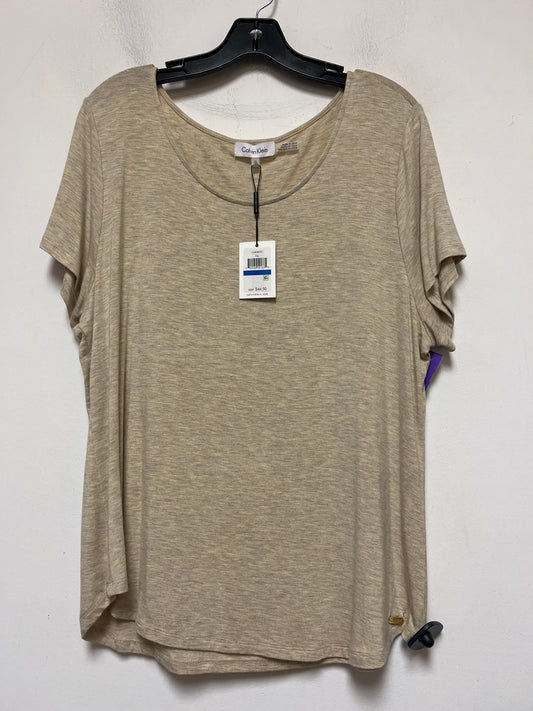 Top Short Sleeve Basic By Calvin Klein  Size: Xl