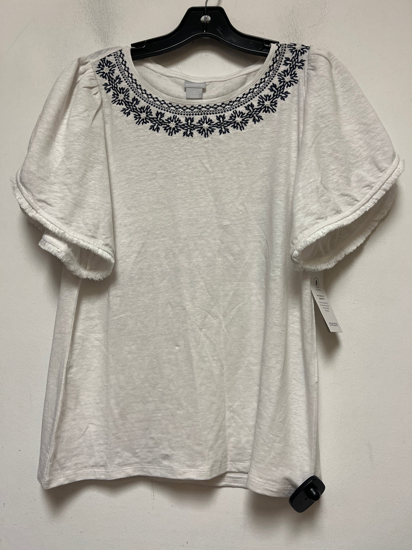 Top Short Sleeve By Chicos  Size: S