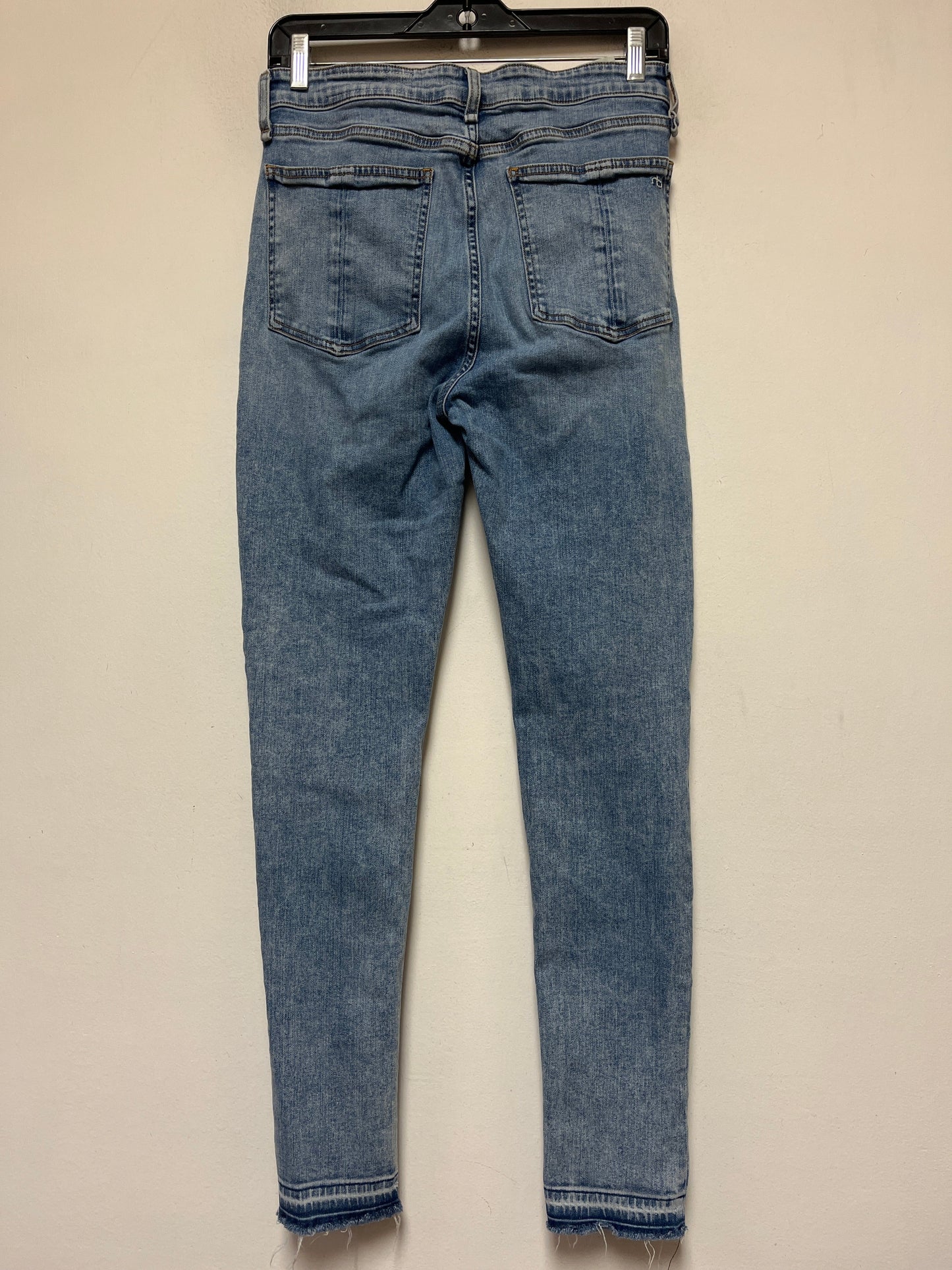 Blue Denim Jeans Skinny Rag & Bones Jeans, Size 6