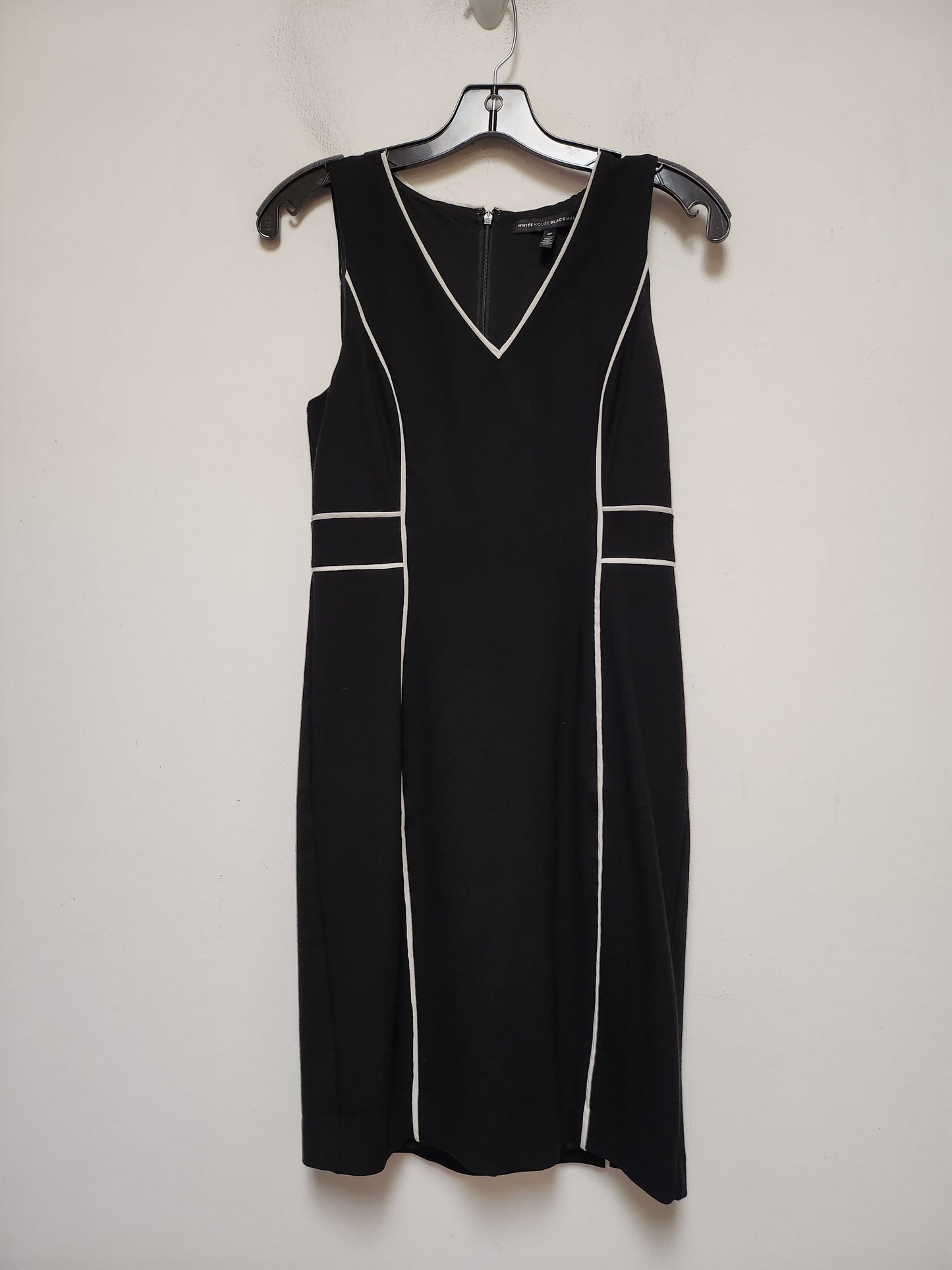 Black & White Dress Casual Short White House Black Market, Size Xs