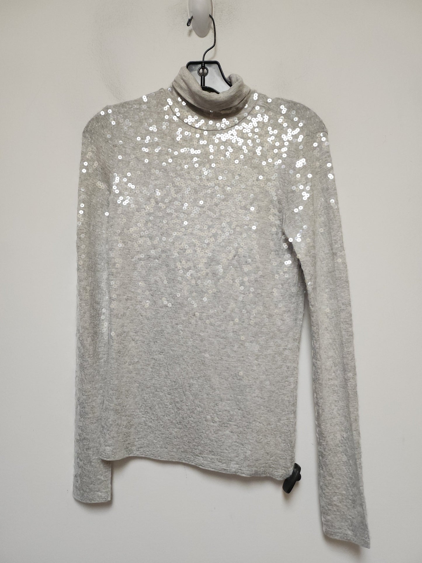 Grey Top Long Sleeve Express, Size Xs