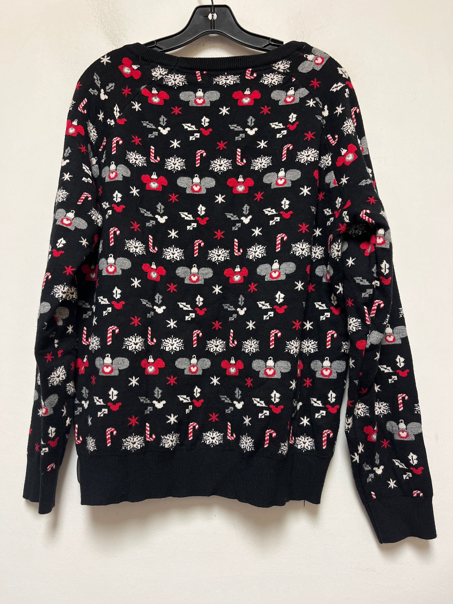 Black & Grey Sweater Walt Disney, Size Xl