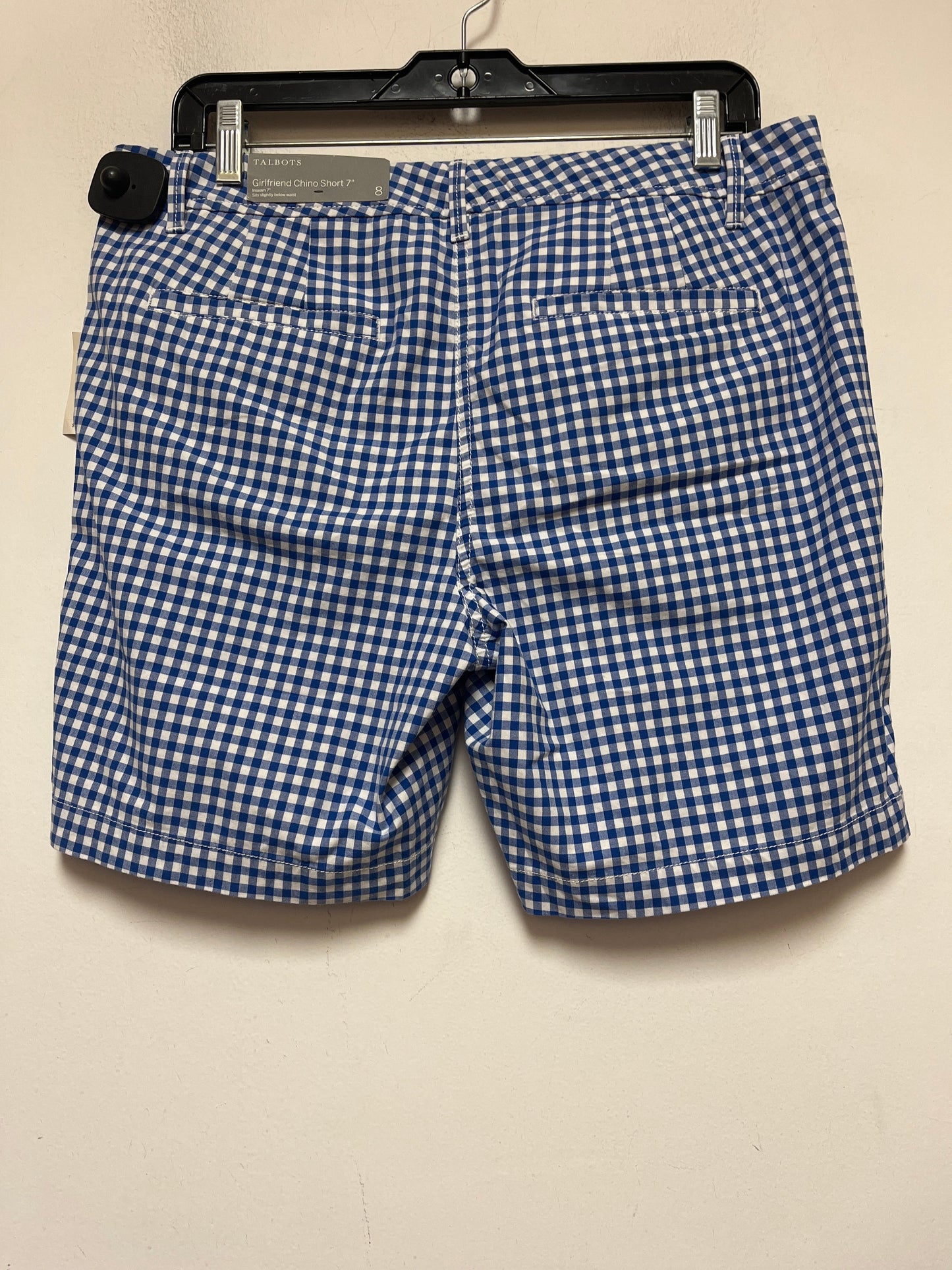Checkered Pattern Shorts Talbots, Size 8