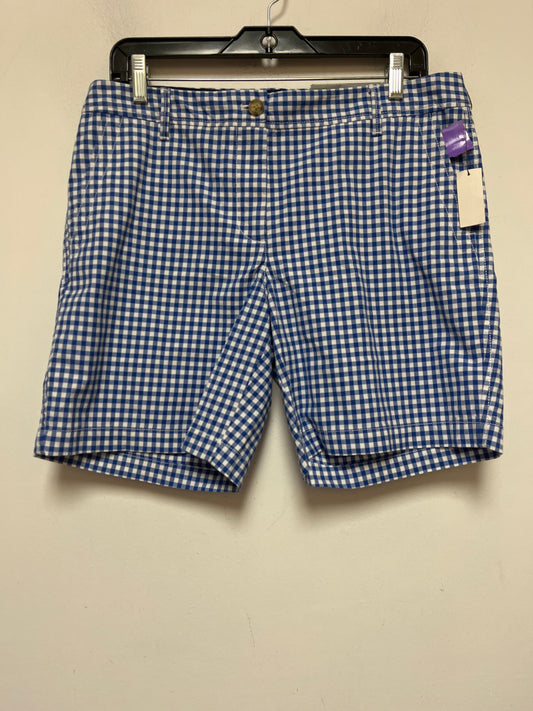 Checkered Pattern Shorts Talbots, Size 8