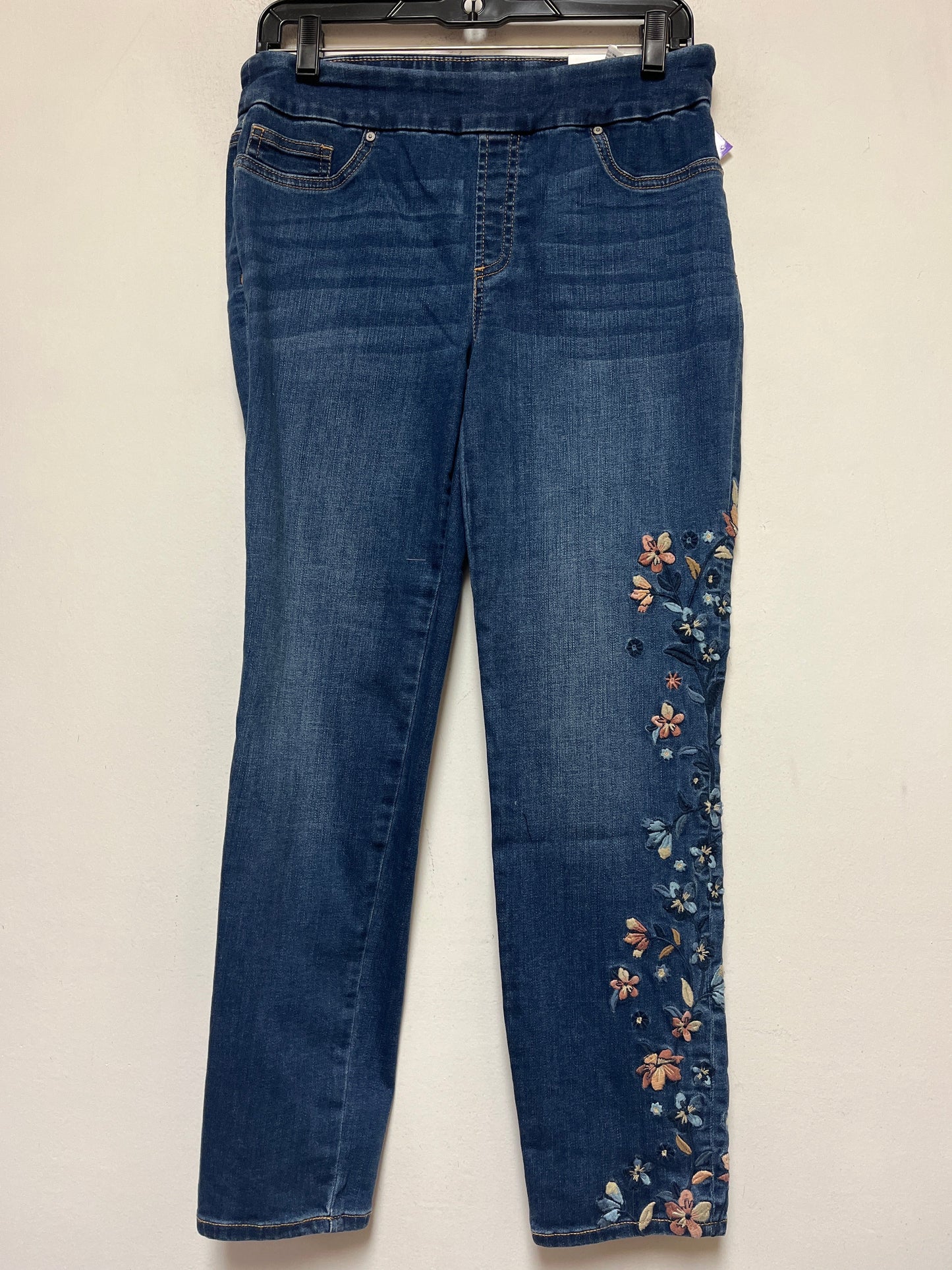 Blue Denim Jeans Jeggings Chicos, Size 4
