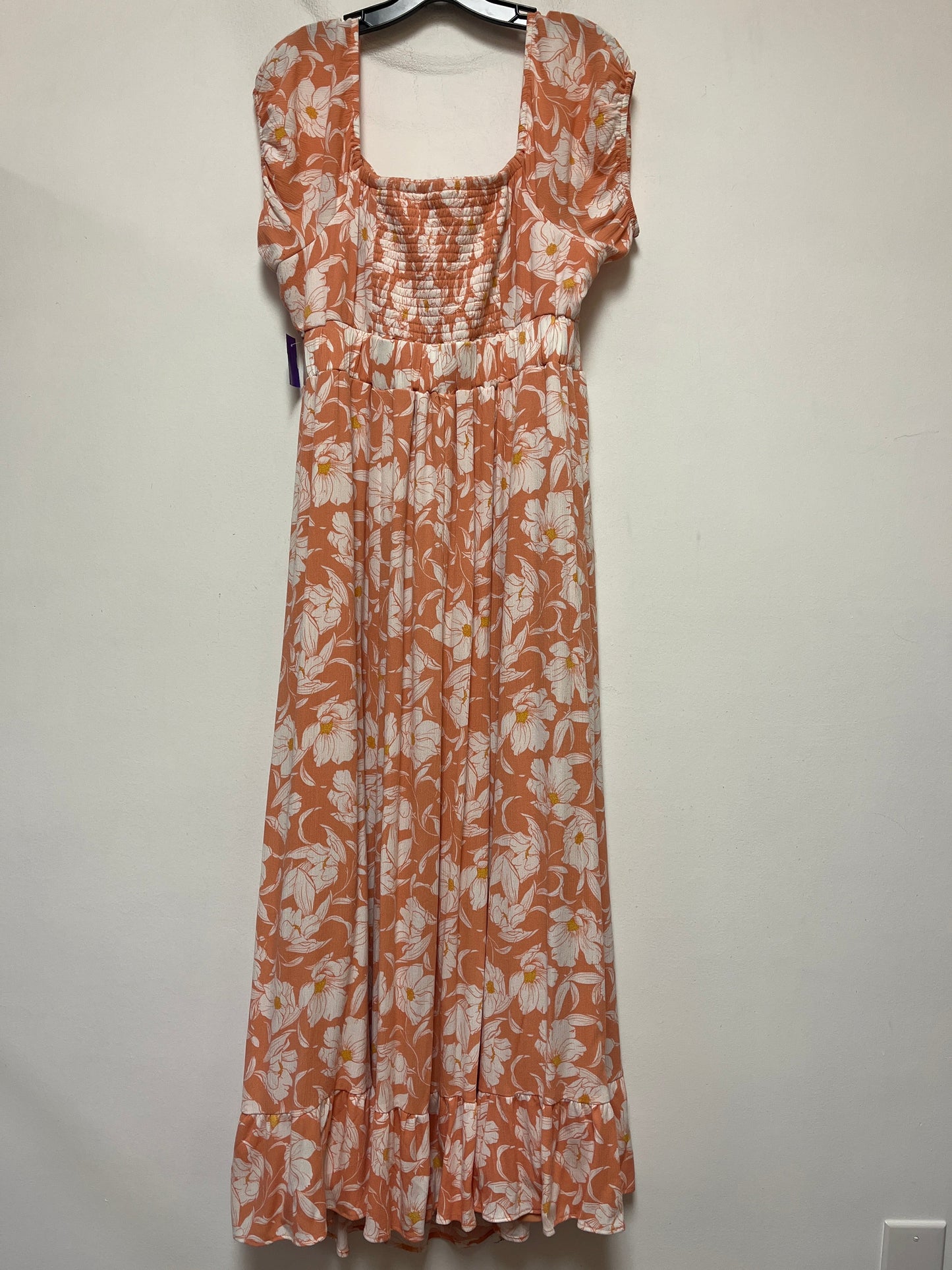 Floral Print Dress Casual Maxi Torrid, Size 1x