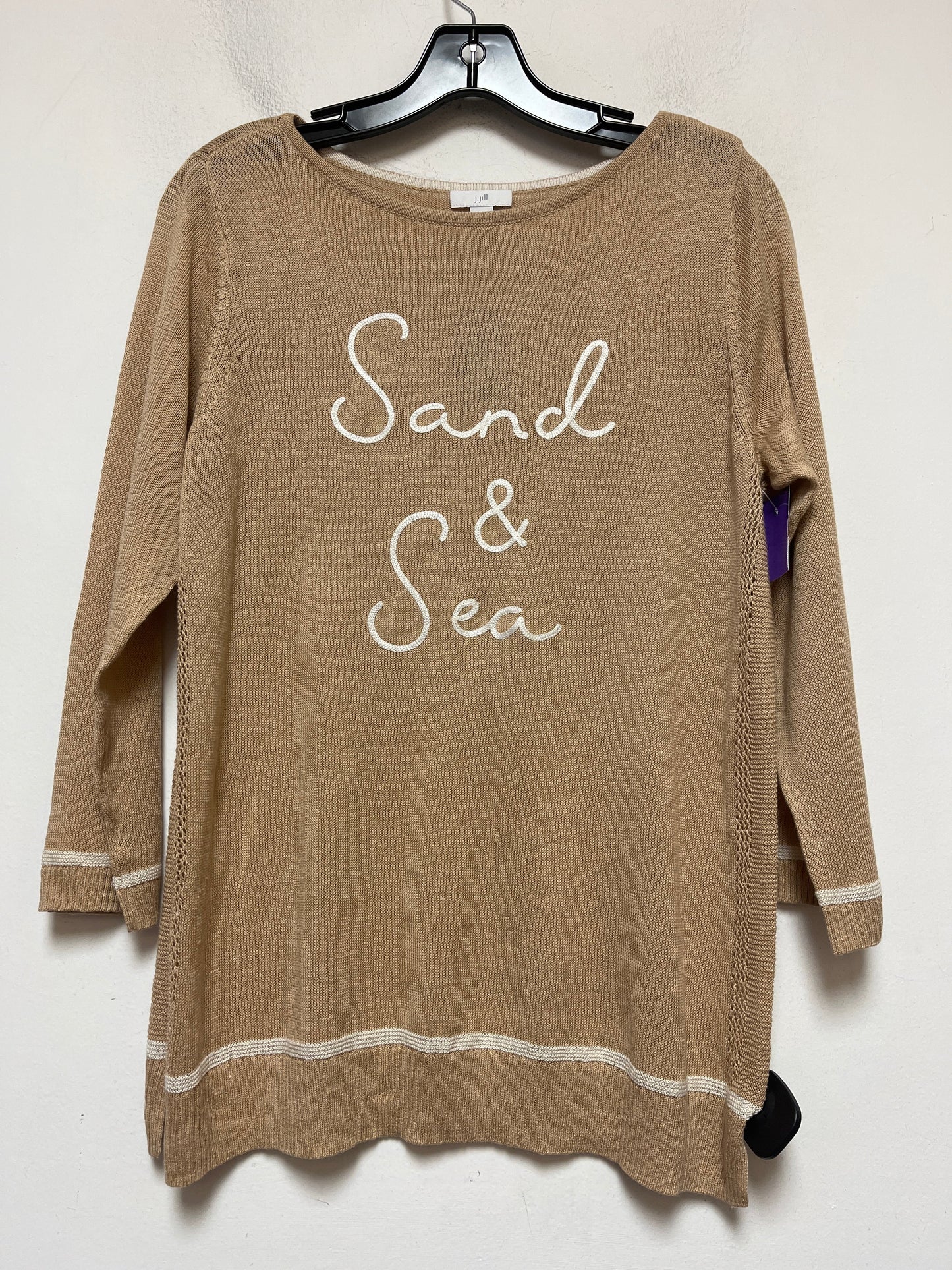 Tan Top Long Sleeve J. Jill, Size S