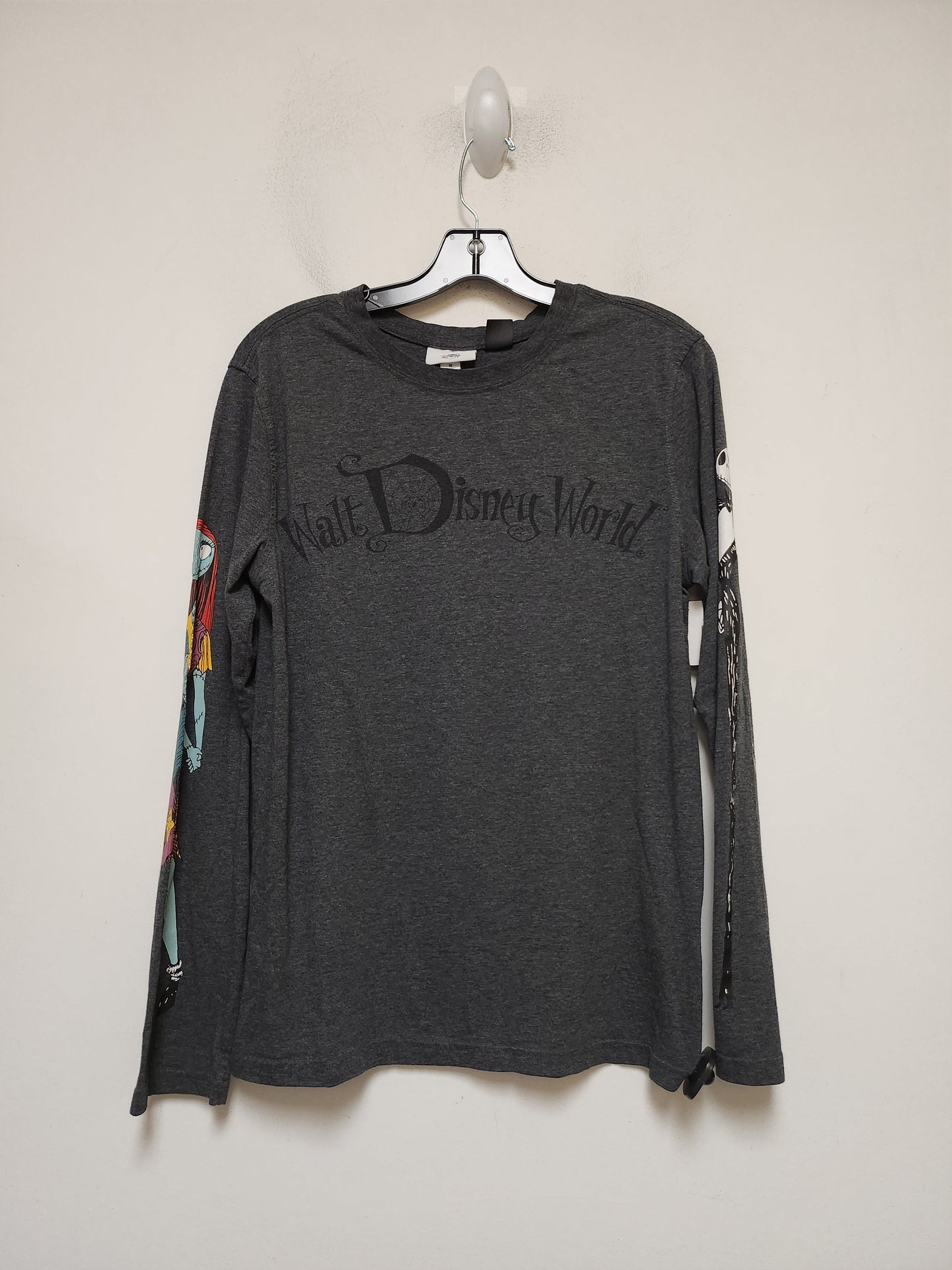 Grey Top Long Sleeve Basic Walt Disney, Size S