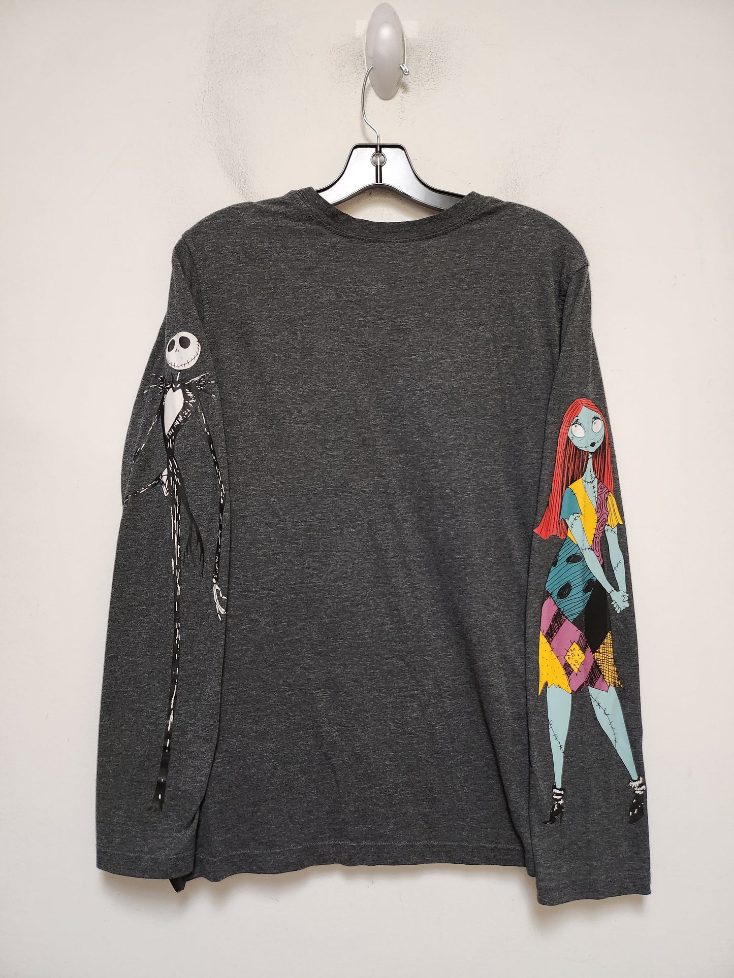 Grey Top Long Sleeve Basic Walt Disney, Size S