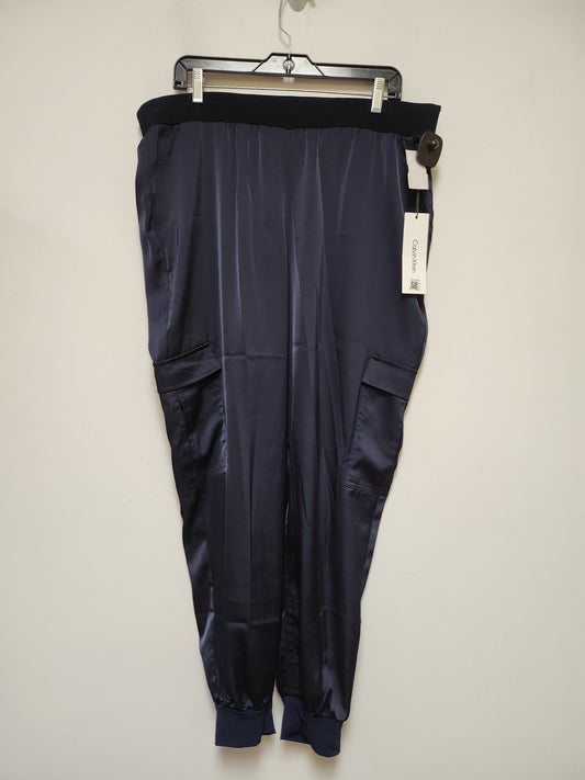 Blue Pants Joggers Calvin Klein, Size 16