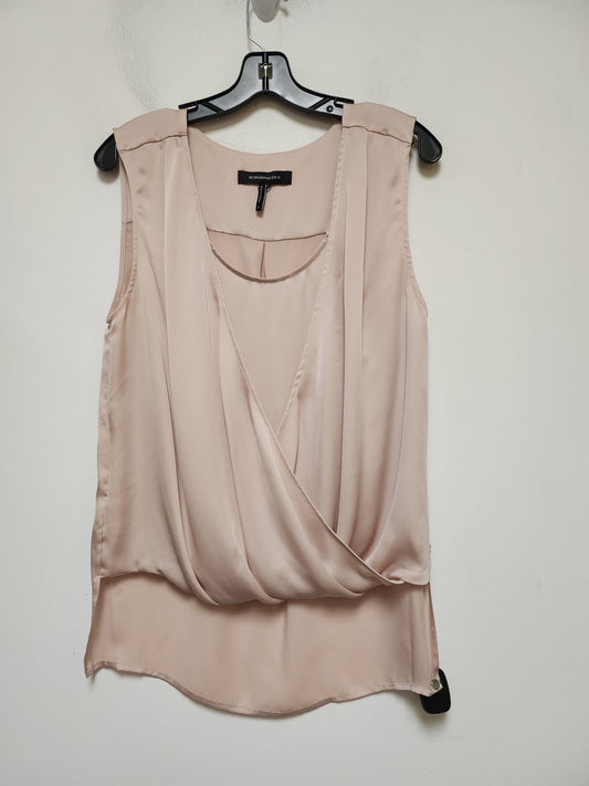 Tan Top Sleeveless Bcbgmaxazria, Size S