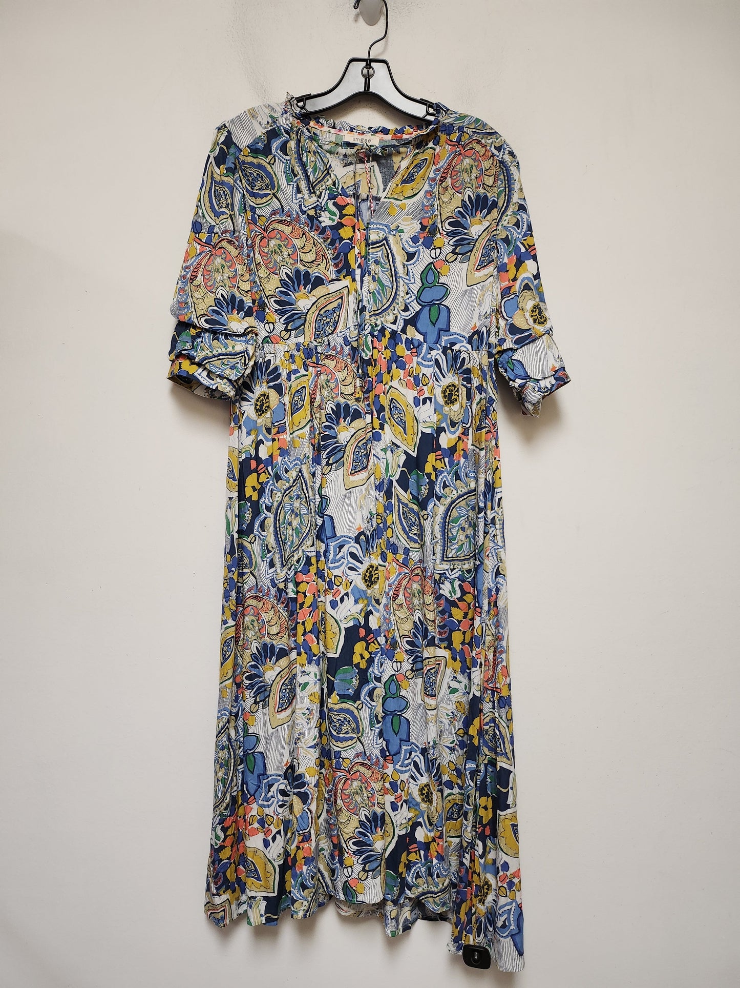 Floral Print Dress Casual Maxi Umgee, Size S