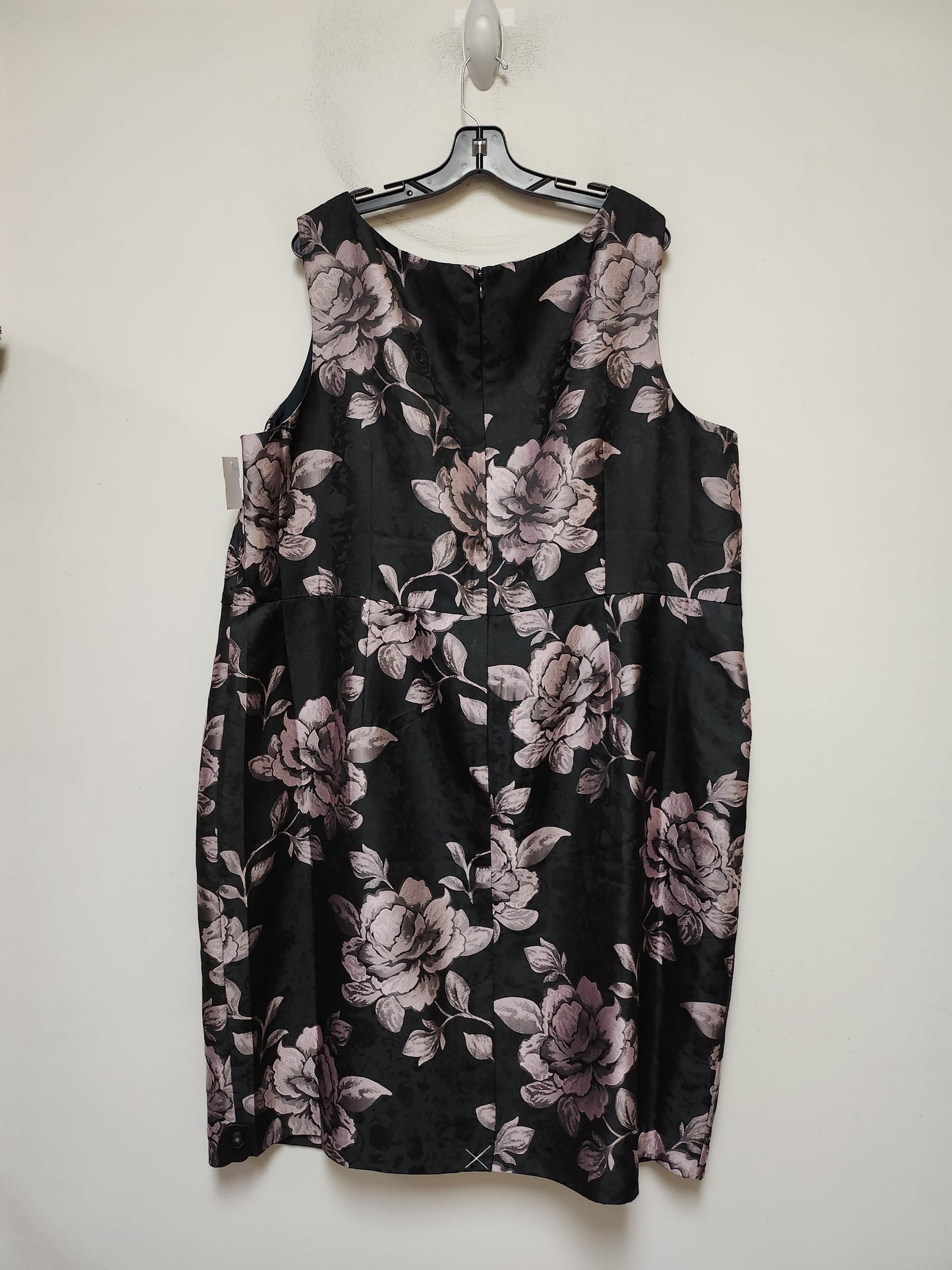 Floral Print Dress Casual Midi Talbots, Size 3x