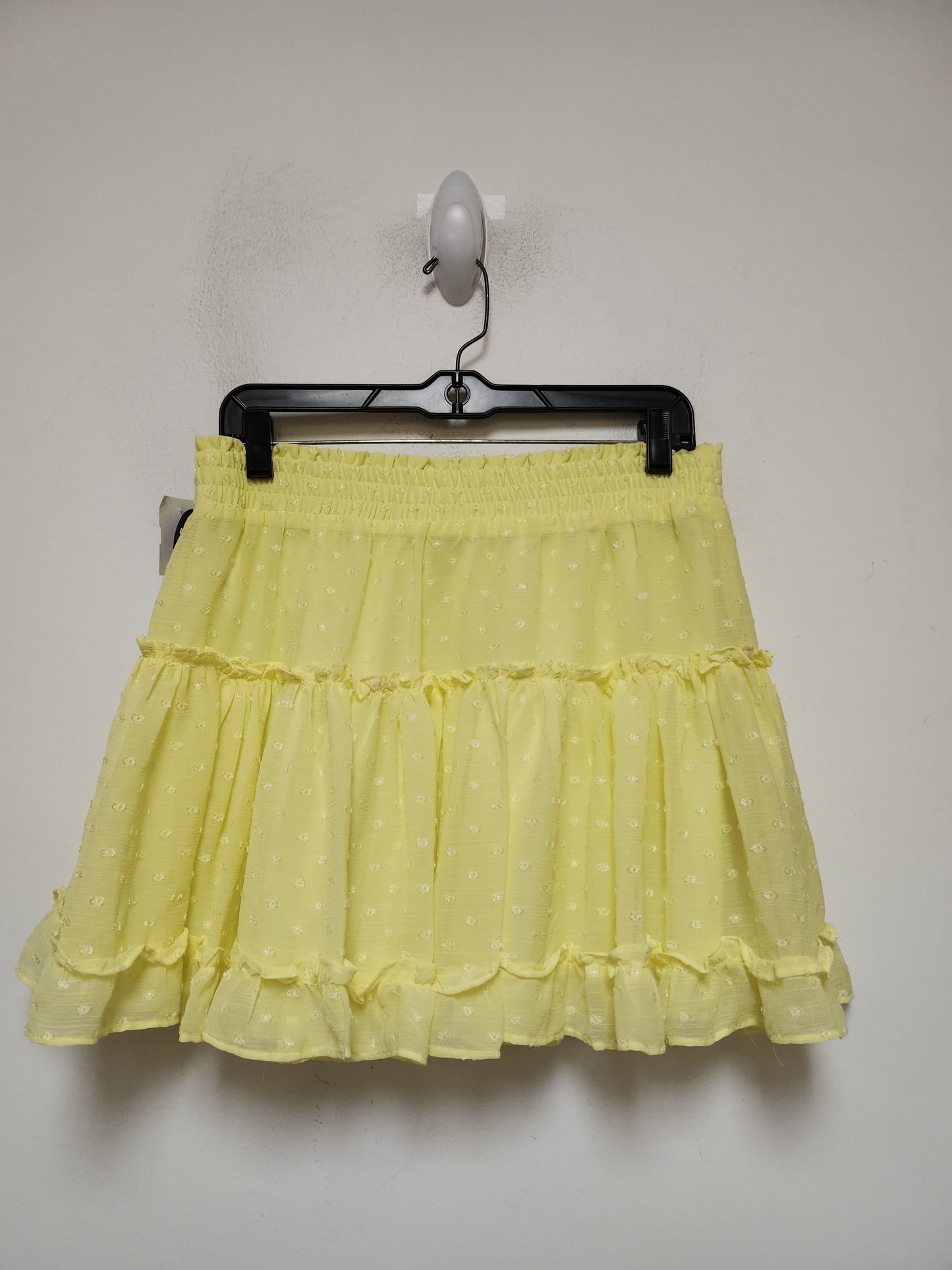Yellow Skirt Mini & Short Clothes Mentor, Size 8