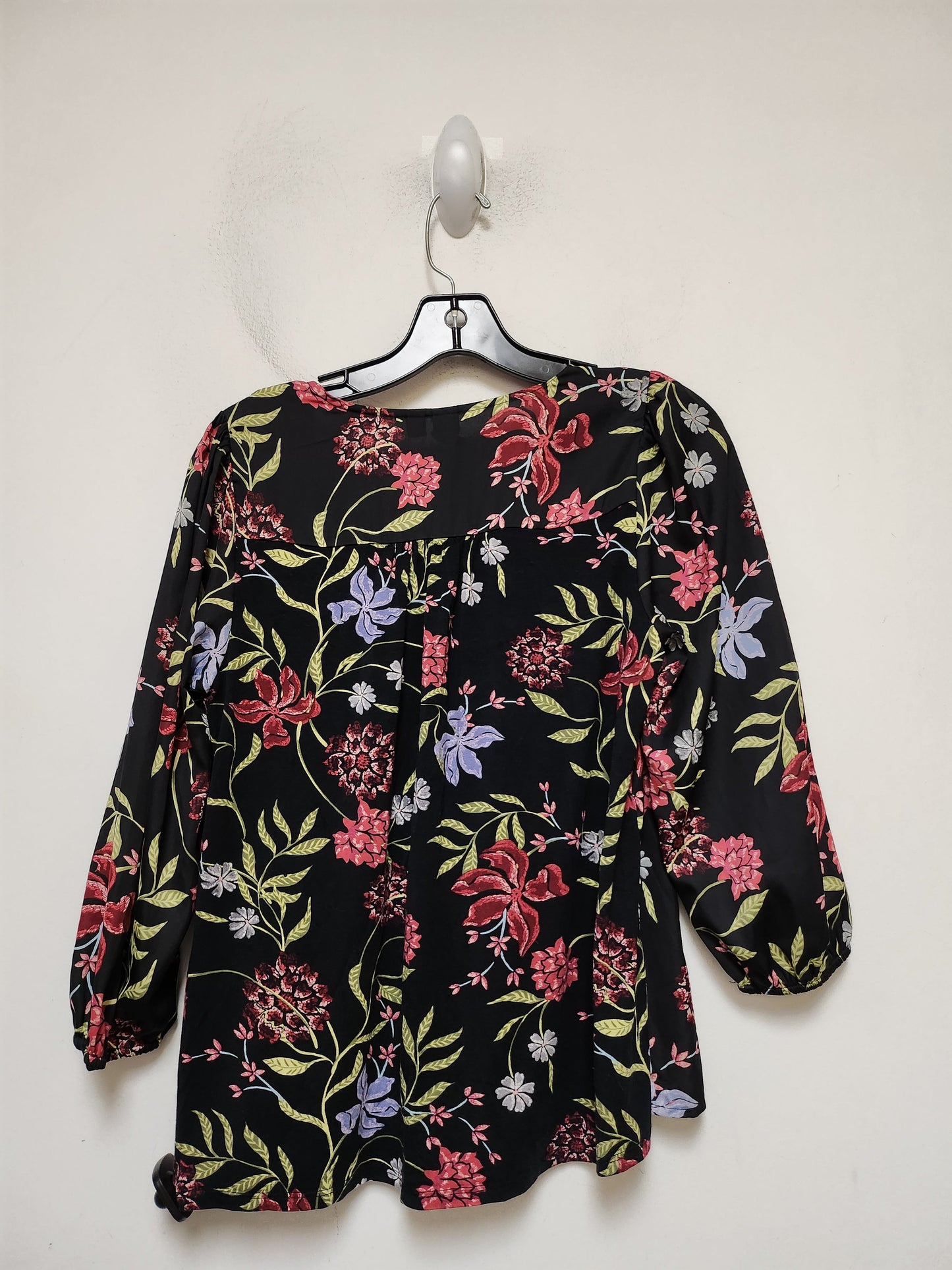 Floral Print Top Long Sleeve Dolan Left Coast, Size Xs