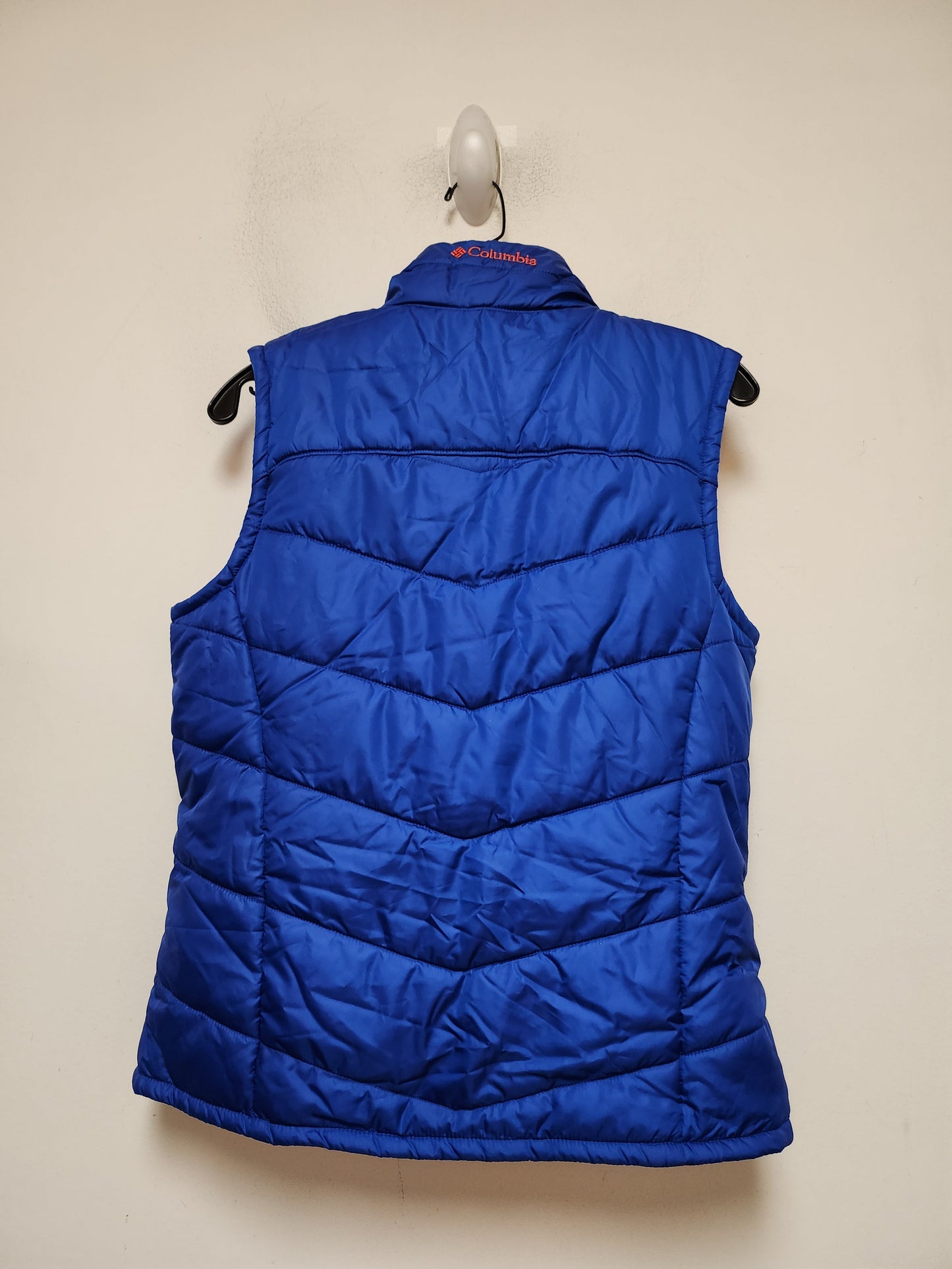 Blue & Orange Vest Puffer & Quilted Columbia, Size S