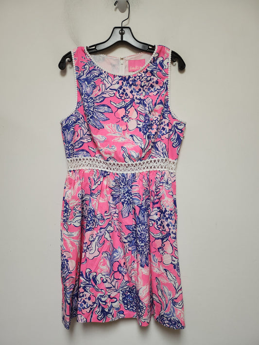 Floral Print Dress Casual Short Lilly Pulitzer, Size 12