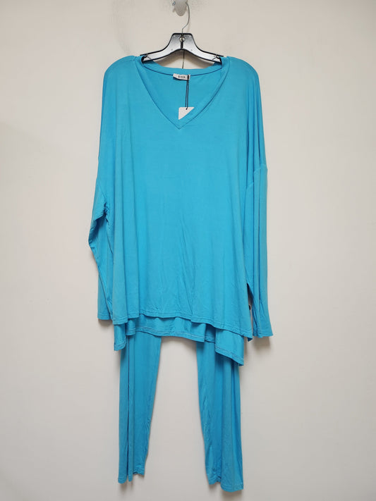 Aqua Pajamas 2pc Clothes Mentor, Size 2x