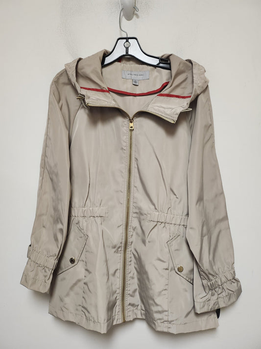 Jacket Windbreaker By Marc New York In Tan, Size: Petite L