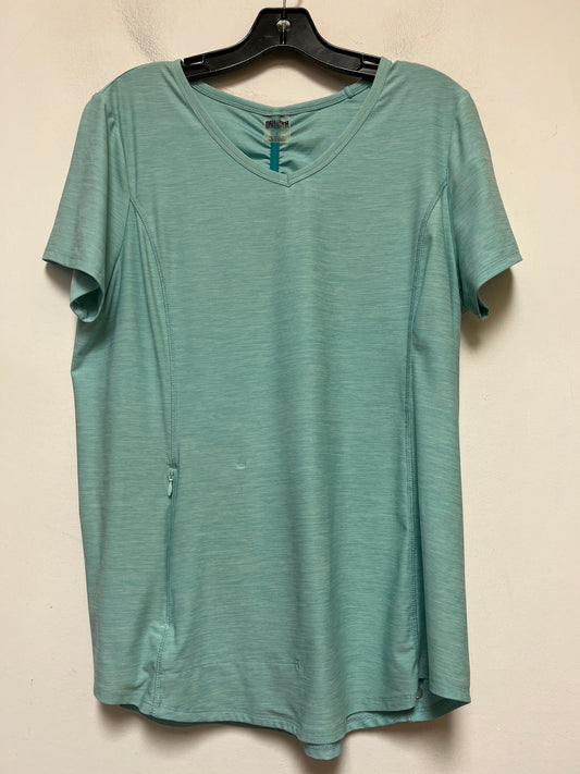 Aqua Athletic Top Short Sleeve Duluth Trading, Size L